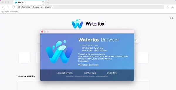 Waterfox 6.6.3