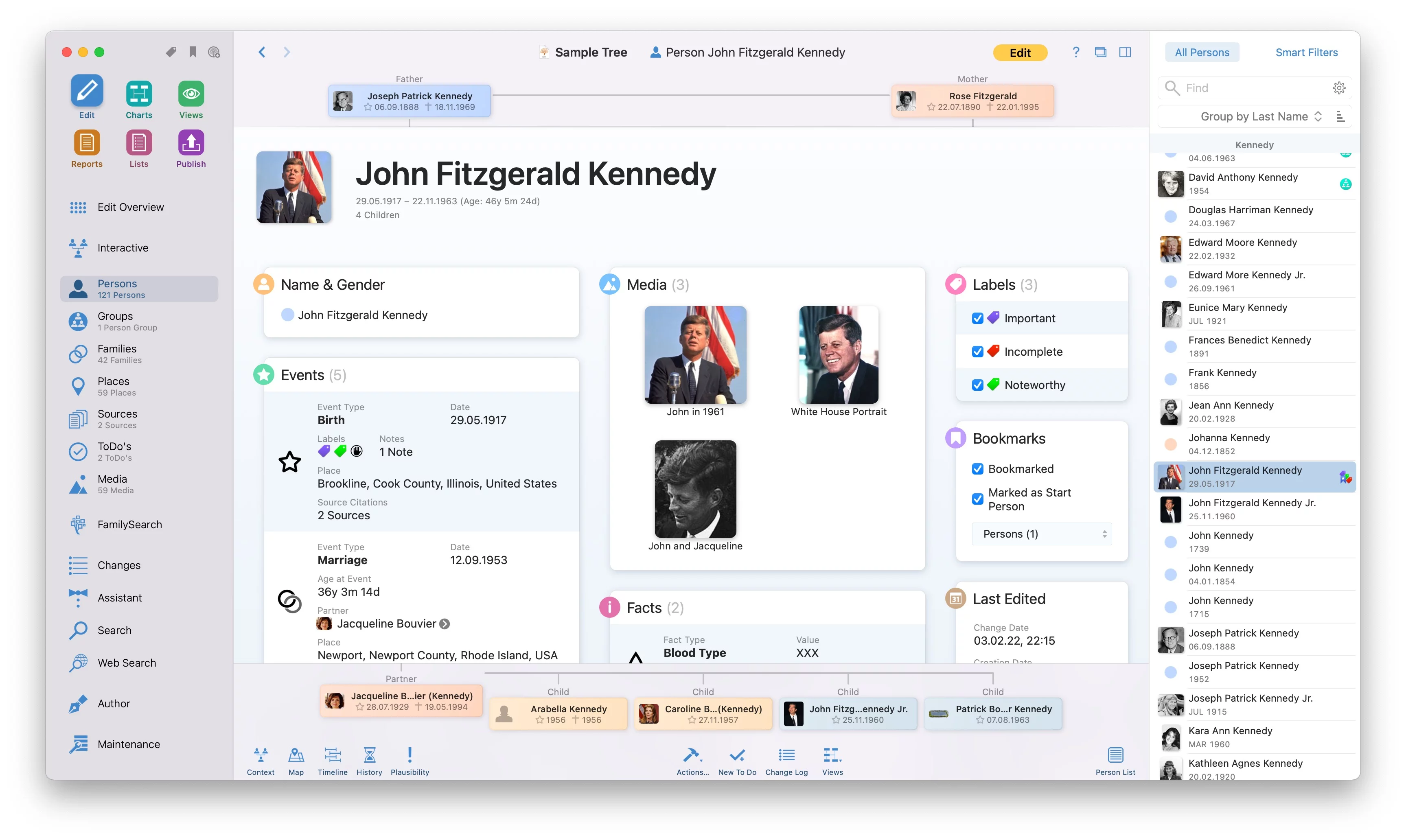 MacFamilyTree 7.0