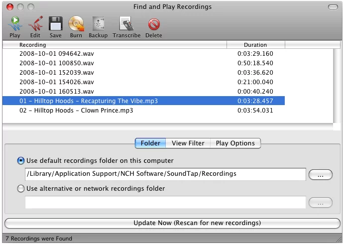 SoundTap Free Mac Audio Stream Recorder(1)