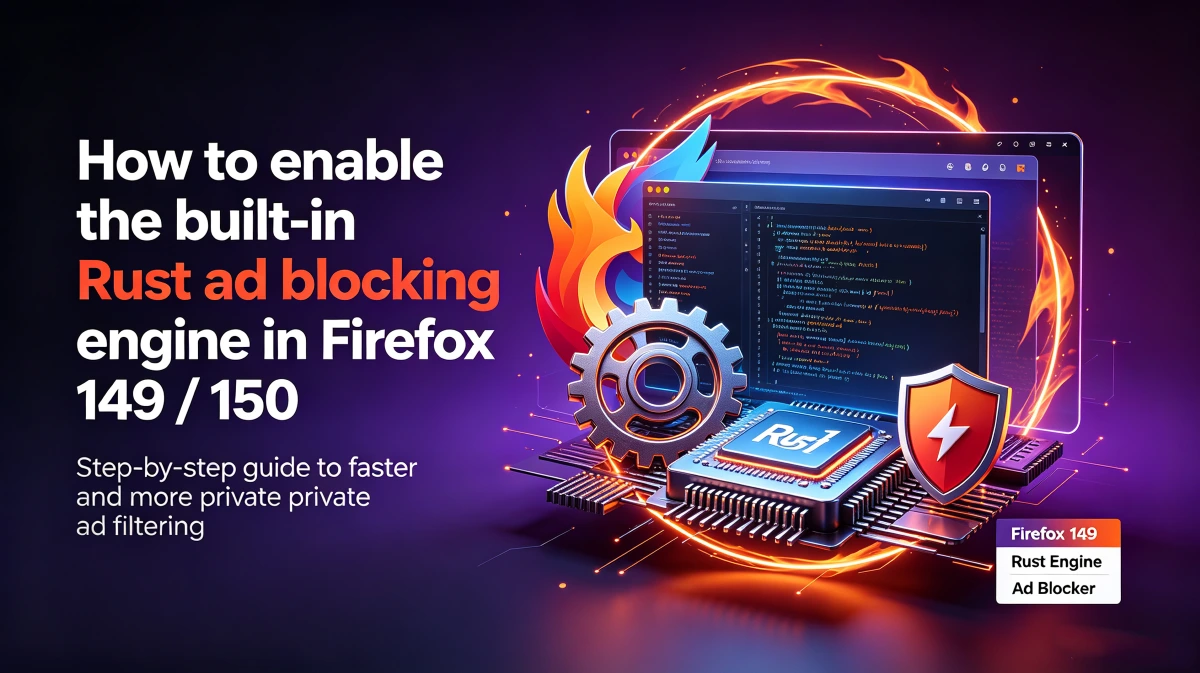 Enable Firefox's Hidden Rust Ad-Blocking Engine for Better Performance