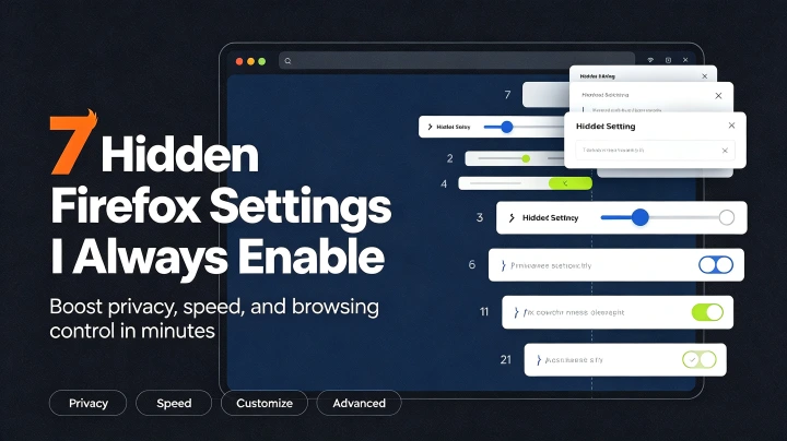 7 Hidden Firefox Settings I Always Enable