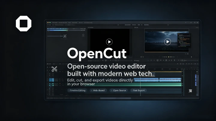 OpenCut – A Free Open-Source Video Editor Inspired by CapCut