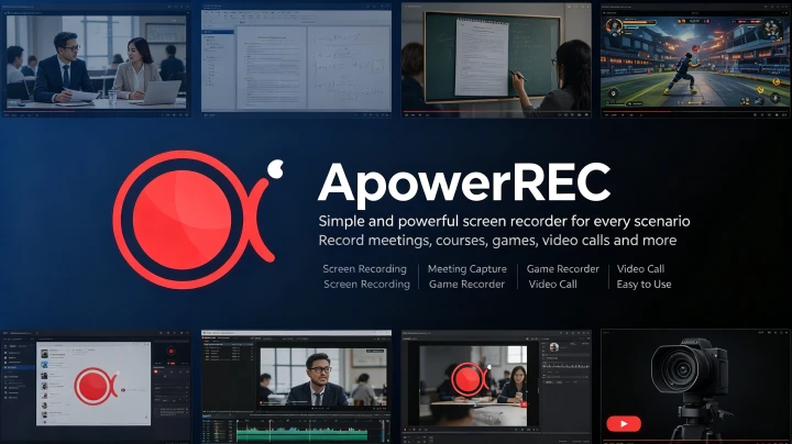 ApowerREC – Easy Screen Recorder for Windows, Mac, Android and iPhone