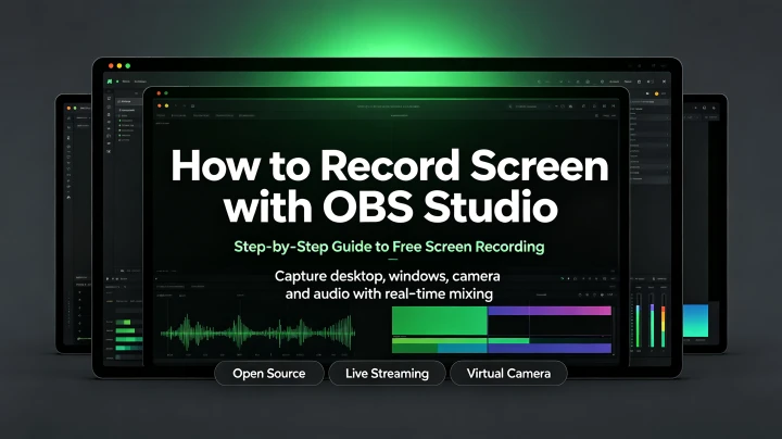 How to Record Screen with OBS Studio (Step-by-Step Guide)