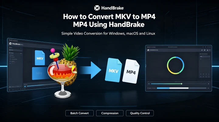 How to Convert MKV to MP4 Using HandBrake (Step-by-Step Guide)