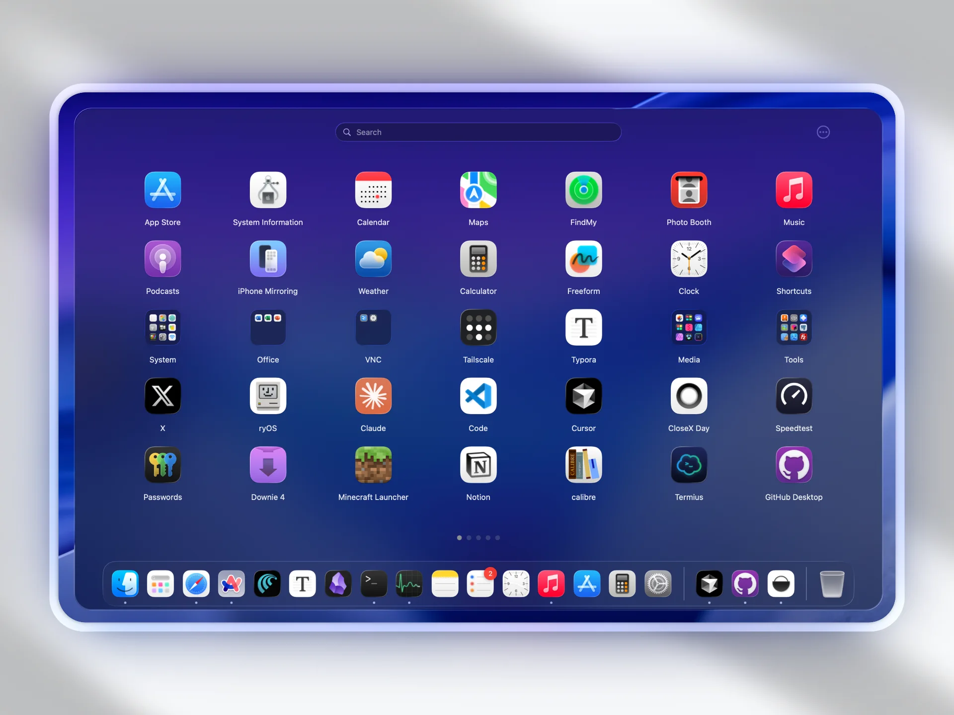 LaunchNext software interface