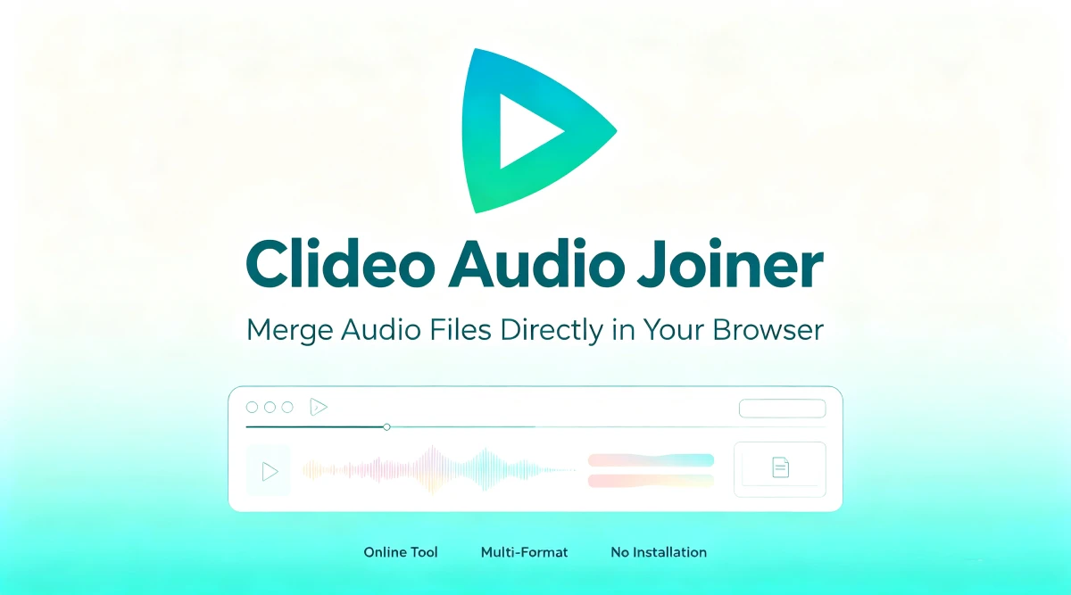 Clideo Audio Joiner Review: An Easy Way to Merge Audio Files Online